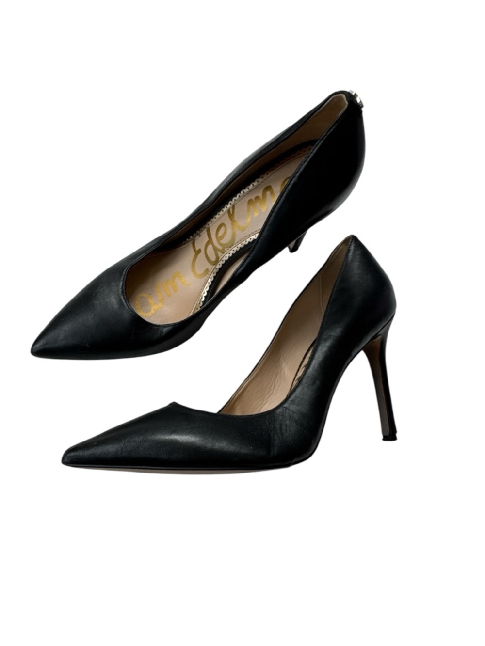 Sam Edelman Hazel pointed toe pumps Black leather Size 6